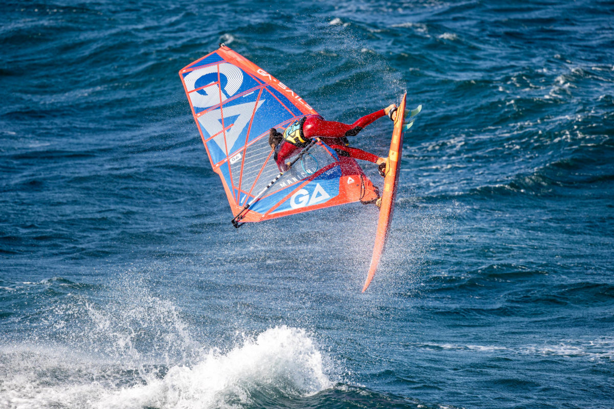 GA Sails IQ ME, windsurf sail, membrane, voile, waves, vague, windsurfing