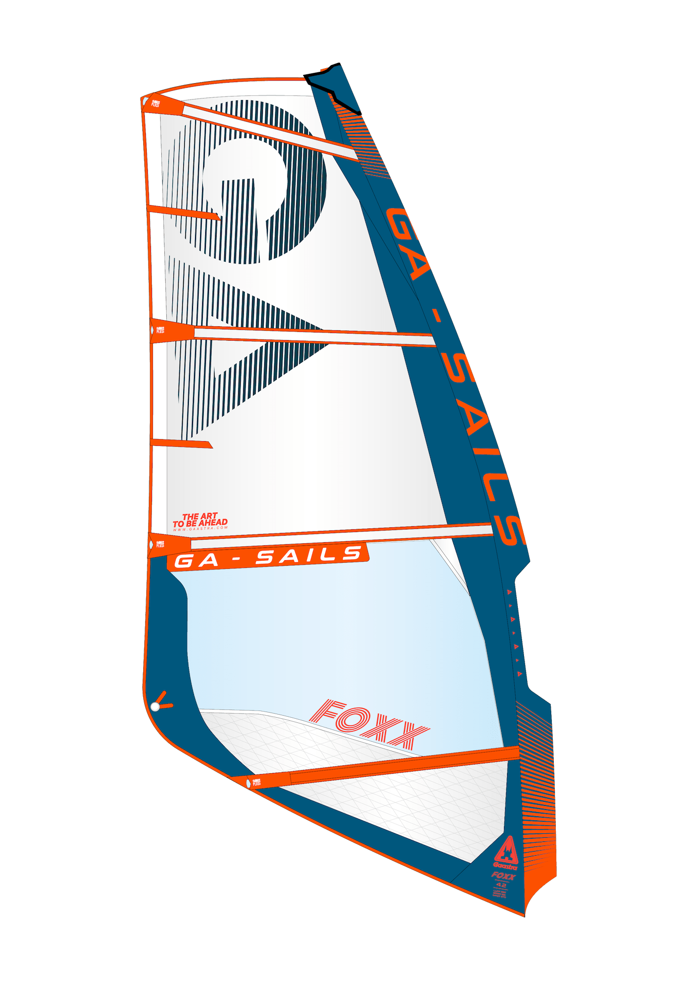 GA Windsurfing, GA Sails, Gaastra windsurf, Foxx, Voile, Freeride, enfants, kids