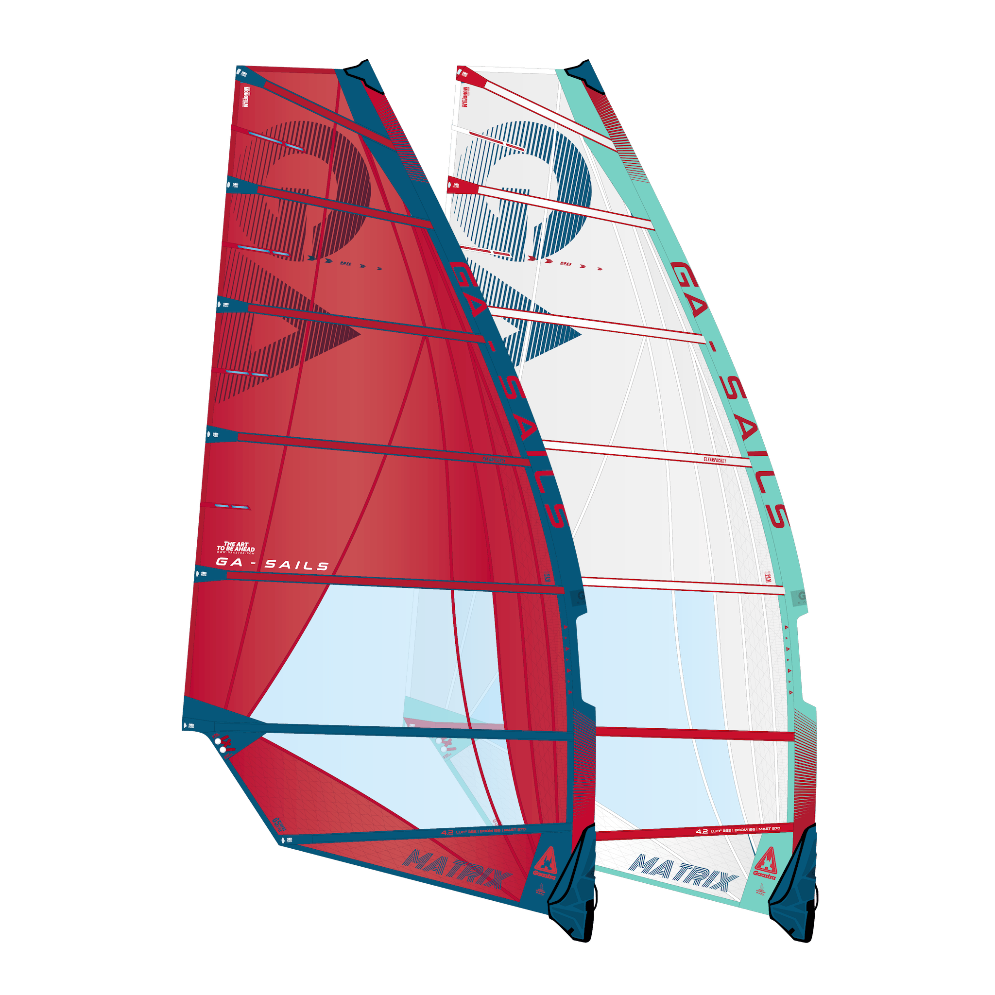 GA Sails 2025. Gaastra Matrix, windsurf sail, voile de freeride, Freerace, freeride sail.Duotone e-pace, Severne ncx, Neil Pryde speedster, goya mark 7