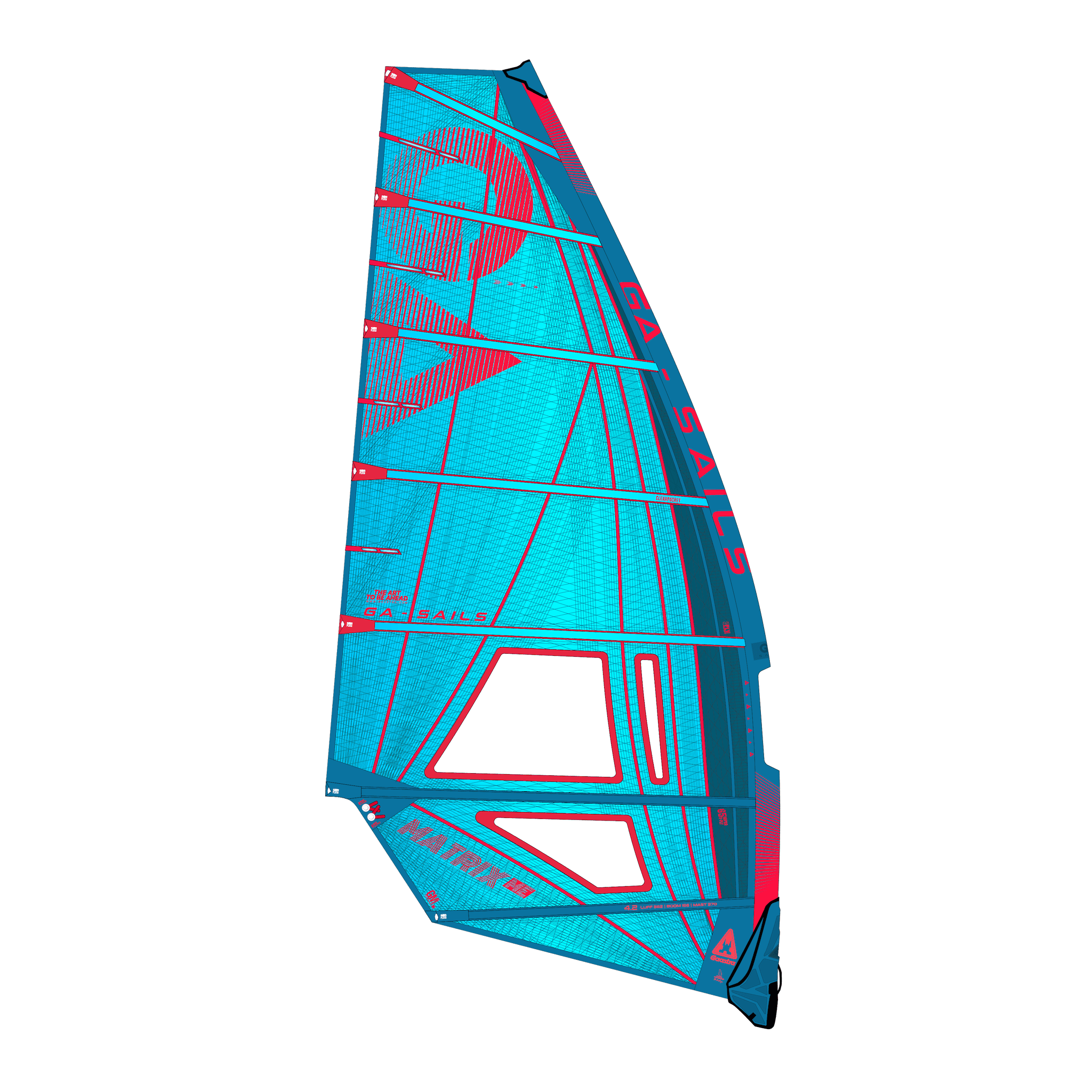 GA Sails 2025. Gaastra Matrix ME, membrane, windsurf sail, voile de freeride, Freerace, Membrane, freeride sail.Duotone e-pace, Severne ncx, Neil Pryde speedster, goya mark 7