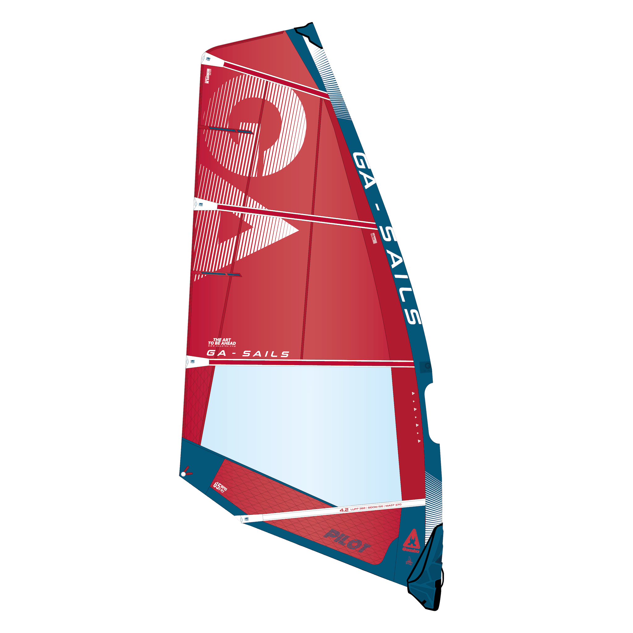 GA Sails 2025. Gaastra Pilot, windsurf sail, voile de freeride, freeride sail.Duotone e-pace, Severne gator, convert, Neil Pryde fusion, ride, goya nexus