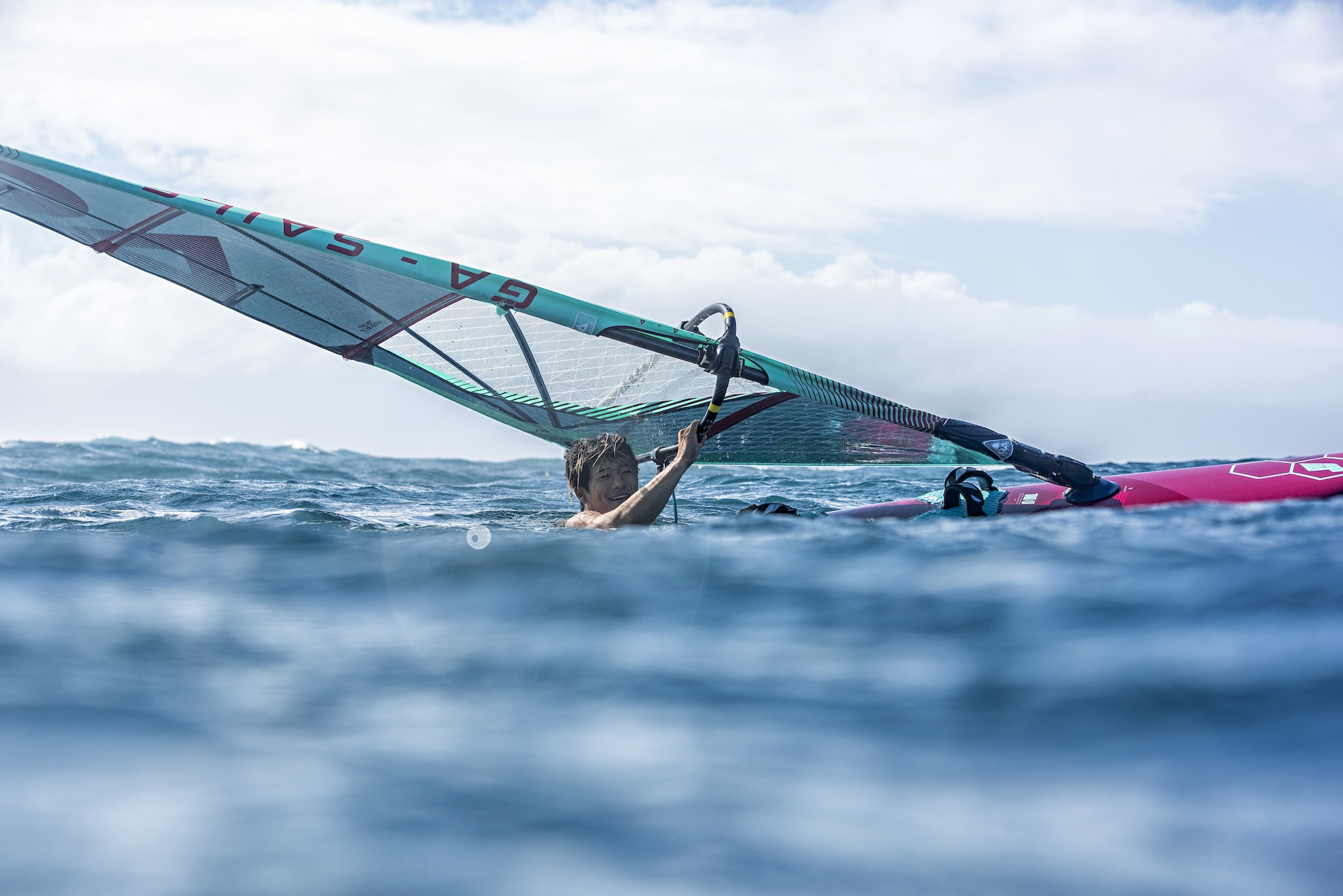 GA Sails 2025. Gaastra Manic HD, wave, windsurf sail, voile de vague 4 lattes, 4 battens
