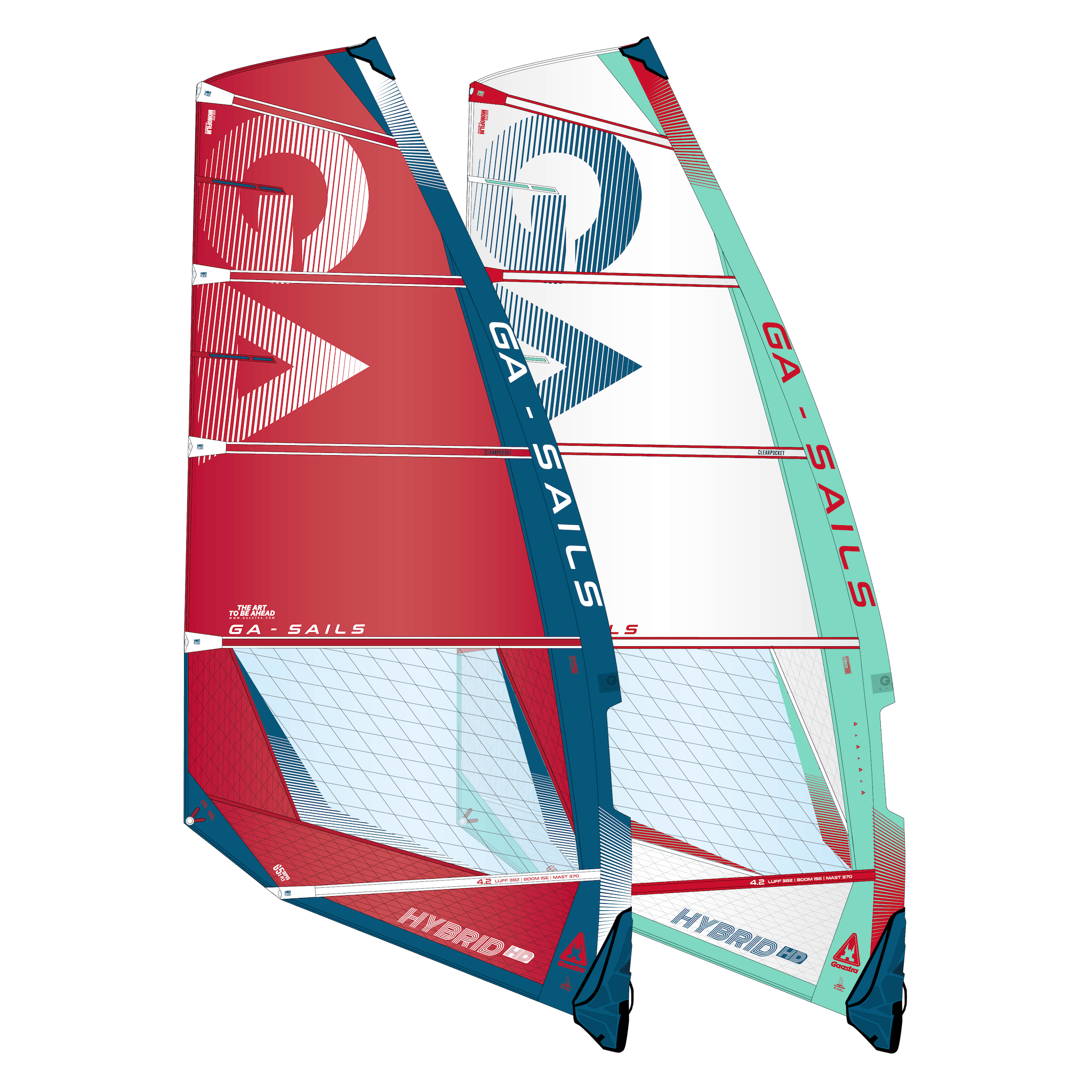 GA Sails 2025. Gaastra Hybrid, windsurf sail, voile de freeride, freeride sail.Duotone e-pace, Severne gator, convert, Neil Pryde fusion, ride, goya nexus