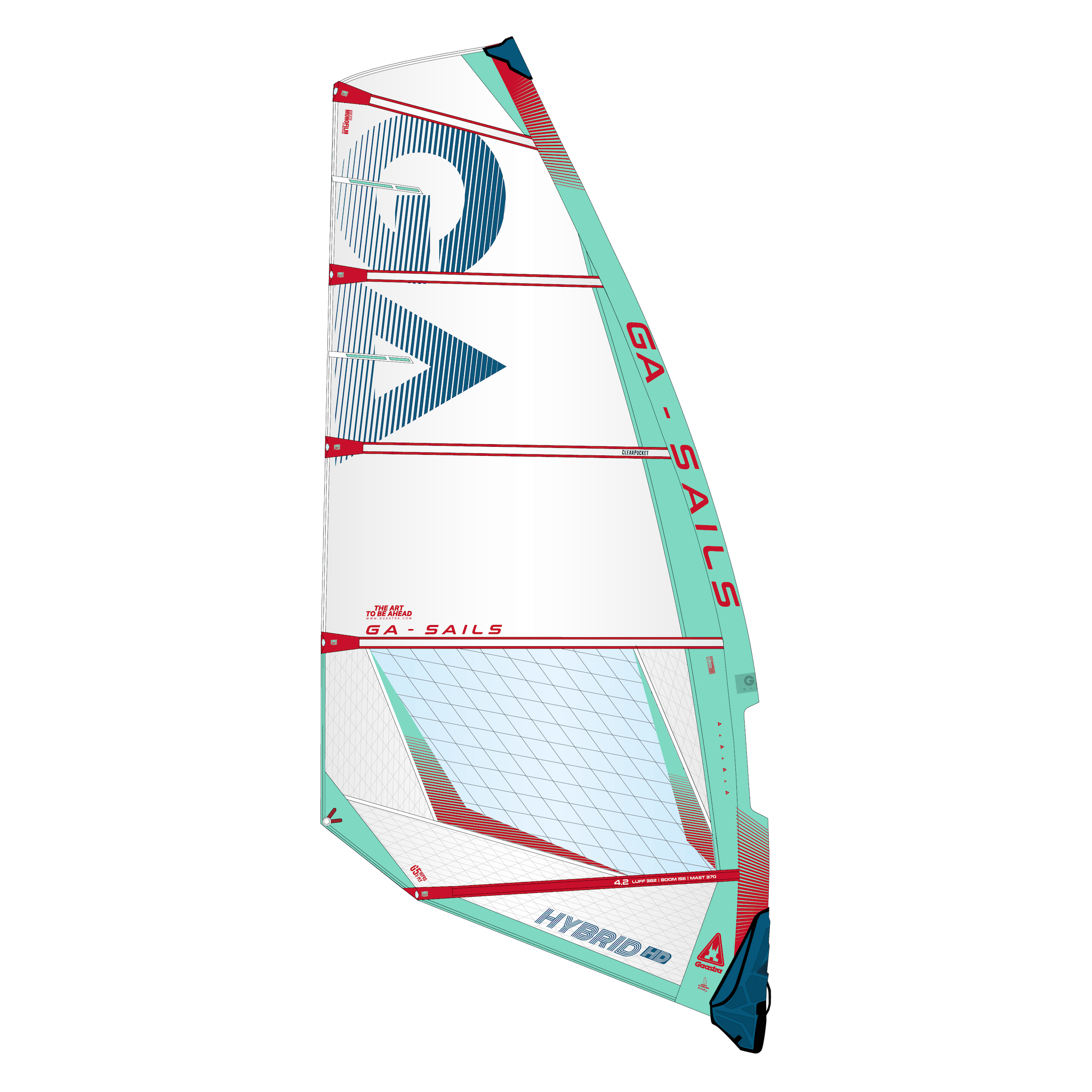 GA Sails 2025. Gaastra Hybrid, windsurf sail, voile de freeride, freeride sail.Duotone e-pace, Severne gator, convert, Neil Pryde fusion, ride, goya nexus