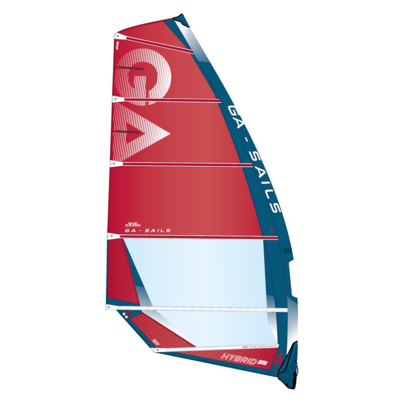 GA Sails 2025. Gaastra Hybrid, windsurf sail, voile de freeride, freeride sail.Duotone e-pace, Severne gator, convert, Neil Pryde fusion, ride, goya nexus