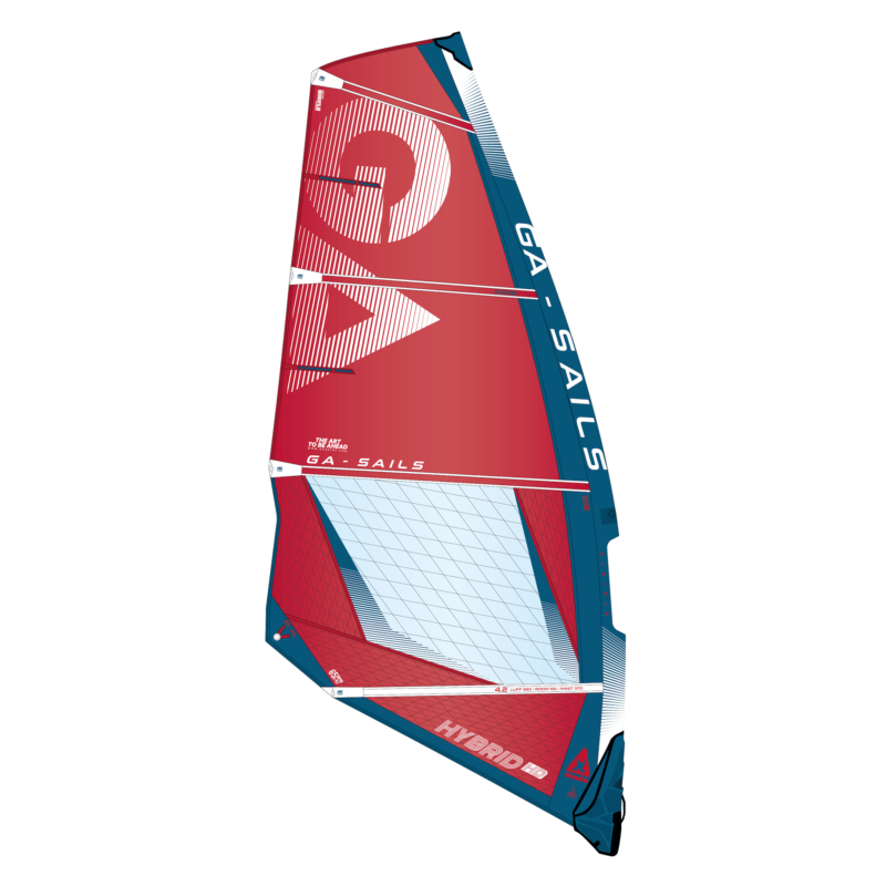 GA Sails 2025. Gaastra Hybrid, windsurf sail, voile de freeride, freeride sail.Duotone e-pace, Severne gator, convert, Neil Pryde fusion, ride, goya nexus