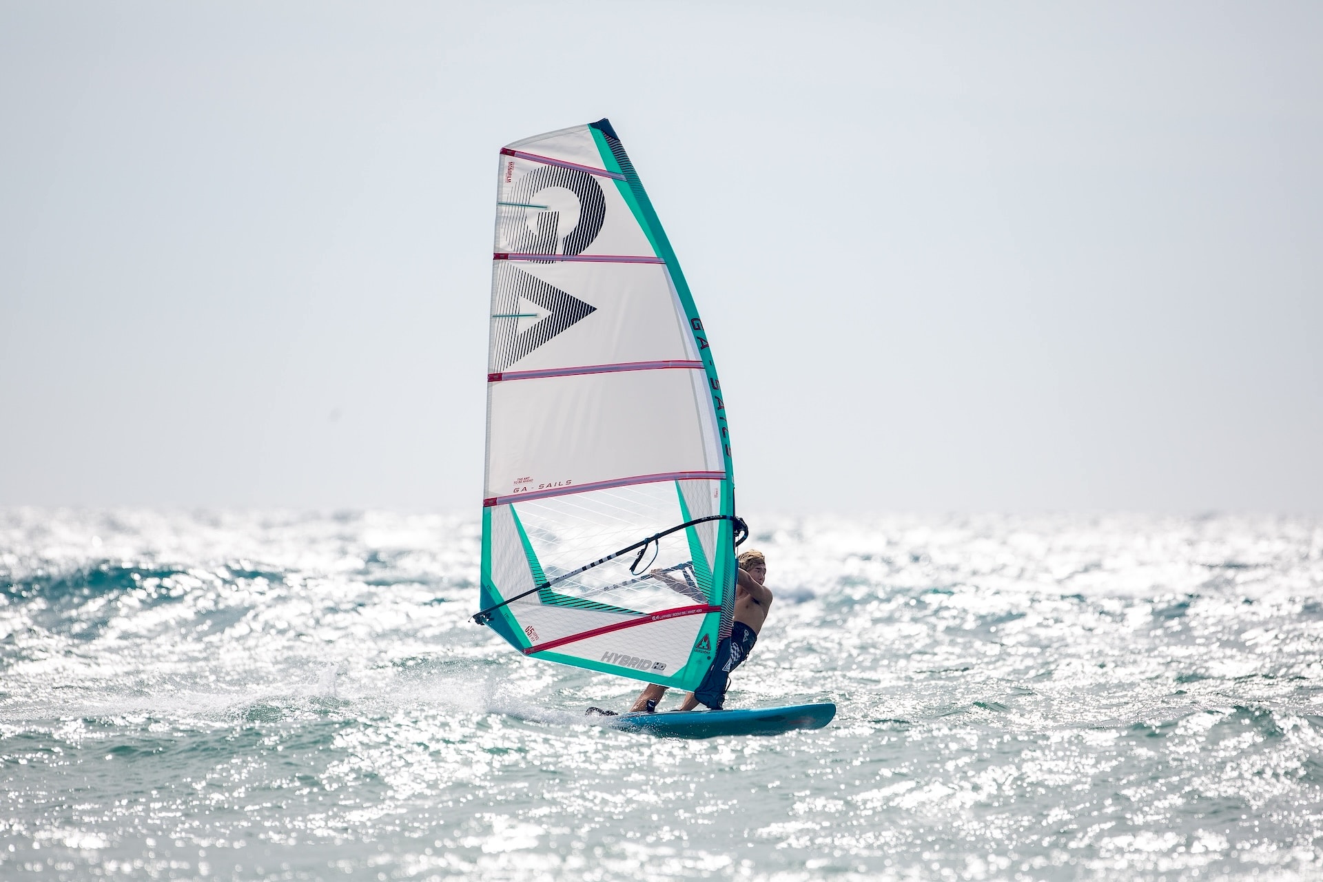 GA Sails 2025. Gaastra Hybrid, windsurf sail, voile de freeride, freeride sail.Duotone e-pace, Severne gator, convert, Neil Pryde fusion, ride, goya nexus