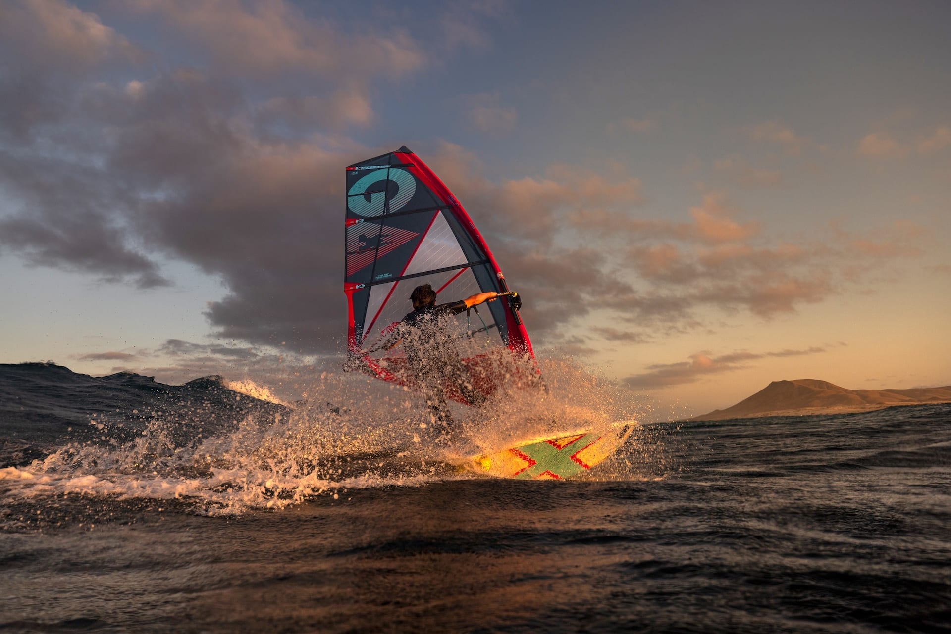 GA Sails 2026. Gaastra Manic HD, wave, windsurf sail, voile de vague 4 lattes, 4 battens