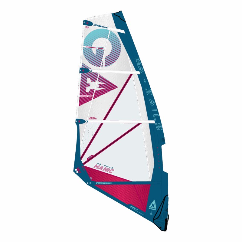 GA Sails 2026. Gaastra Manic, wave, windsurf sail, voile de vague 4 lattes, 4 battens