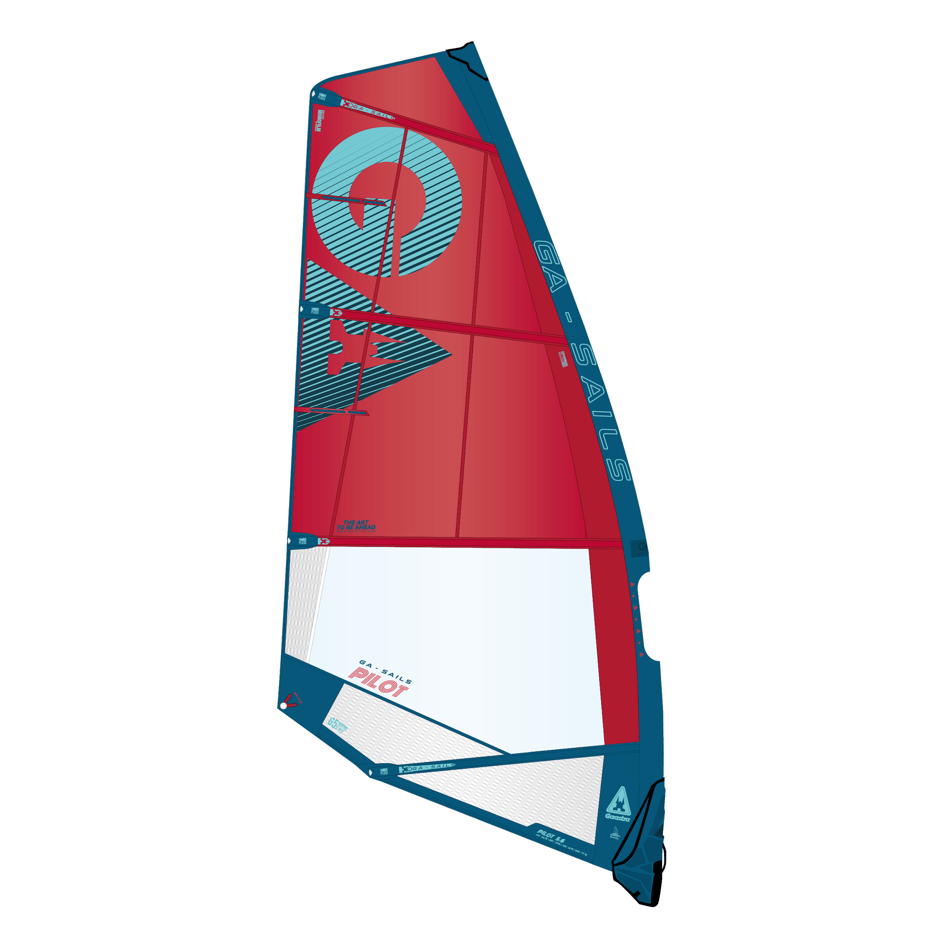 GA Sails 2026. Gaastra Pilot, windsurf sail, voile de freeride, initiation, progression, intermédiaire, planche à voile