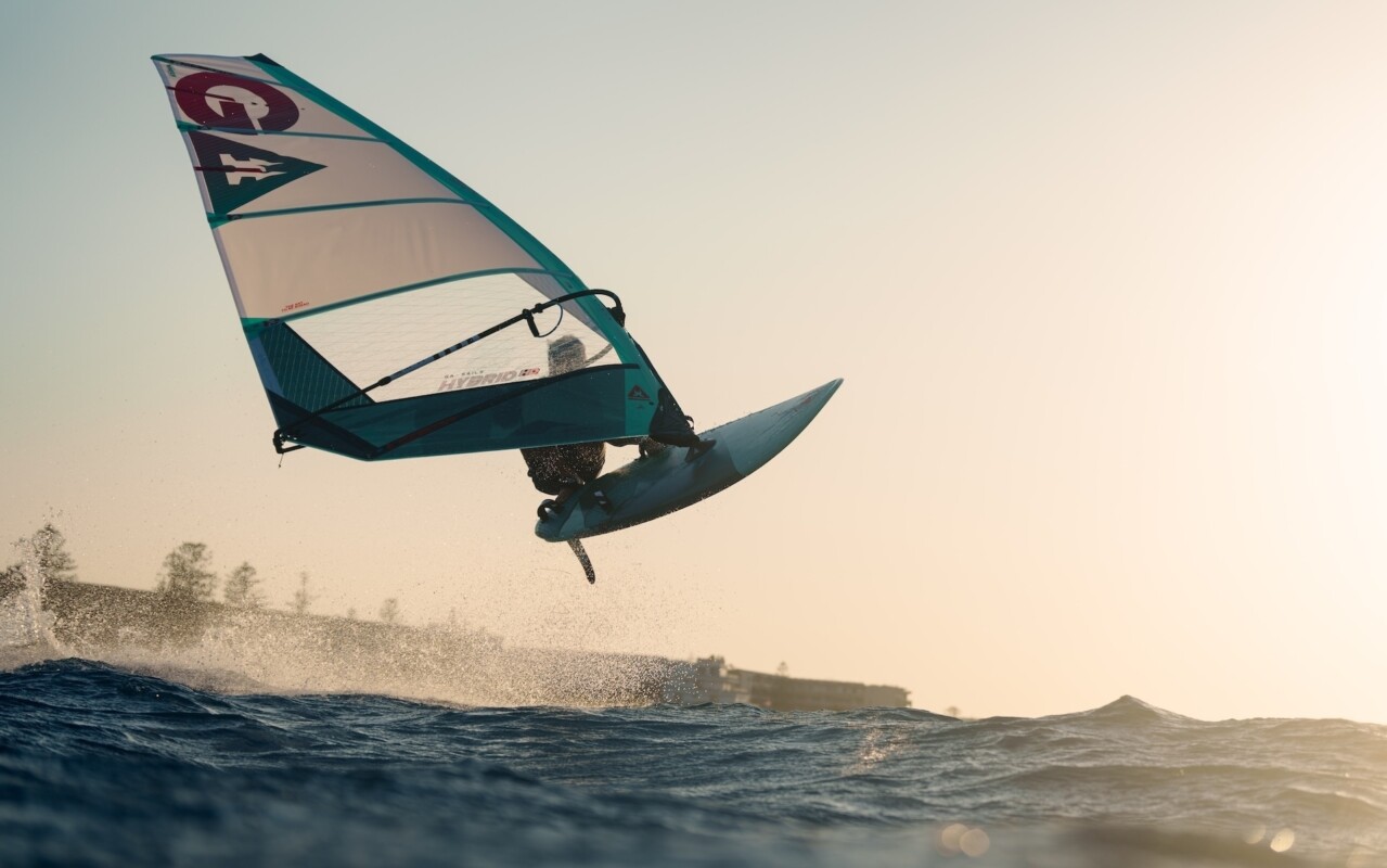 GA Sails 2026. Gaastra Hybrid, windsurf sail, voile de freeride, freeride sail.Duotone e-pace, Severne gator, convert, Neil Pryde fusion, ride, goya nexus