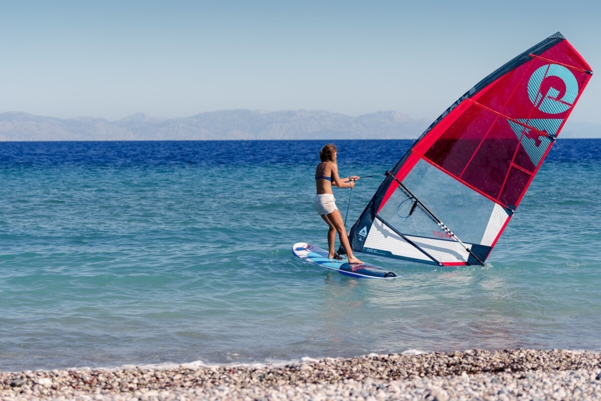 GA Sails 2026. Gaastra Pilot, windsurf sail, voile de freeride, initiation, progression, intermédiaire, planche à voile