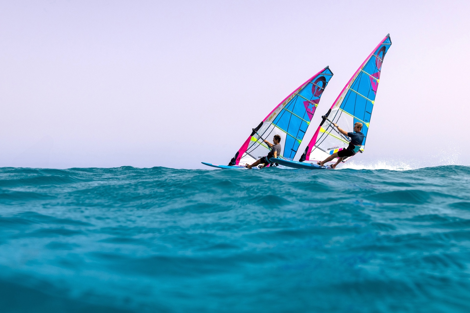 GA Sails 2026. Gaastra Vapor, windsurf sail, voile de race, course racing, slalom sail. Duotone warp, Severne M8, Neil Pryde RS Racing