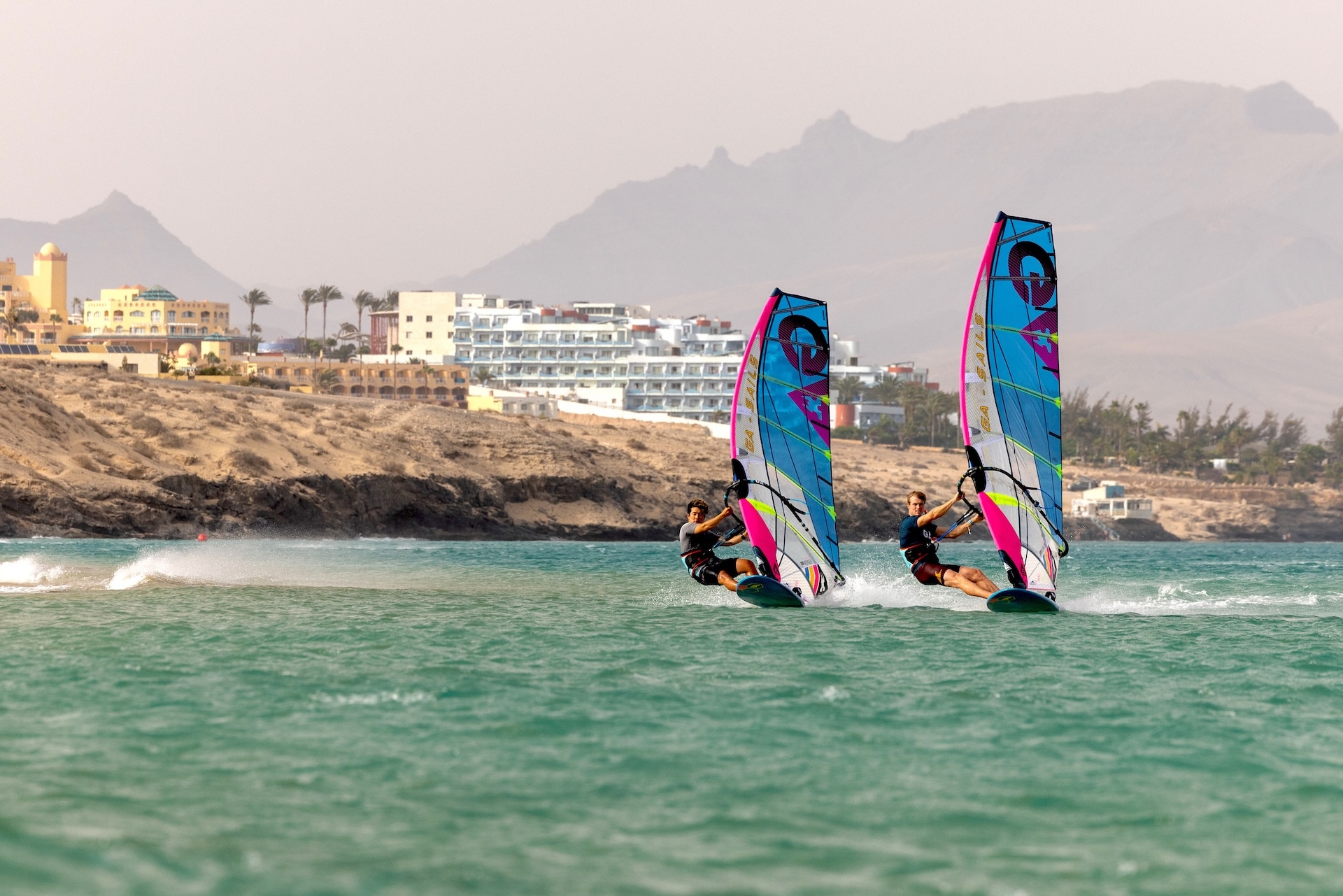 GA Sails 2026. Gaastra Vapor, windsurf sail, voile de race, course racing, slalom sail. Duotone warp, Severne M8, Neil Pryde RS Racing